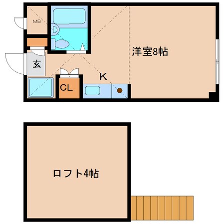 学園前駅 徒歩7分 1階の物件間取画像